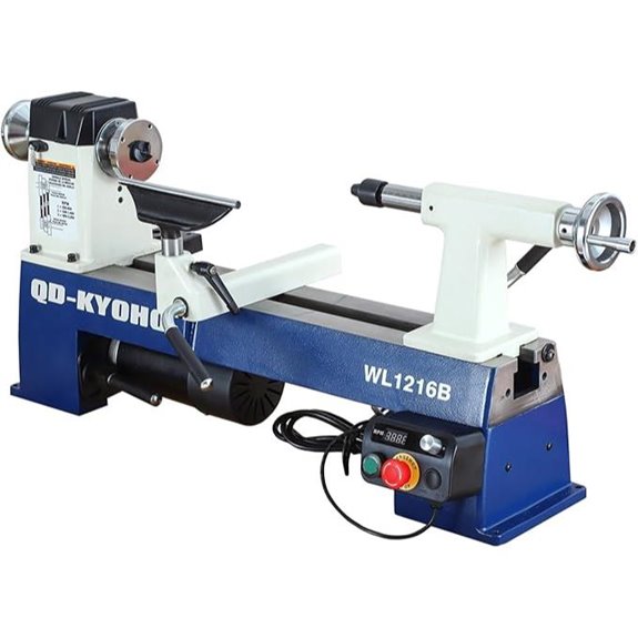 12 x 16.5 Variable-Speed Wood Lathe Machine
