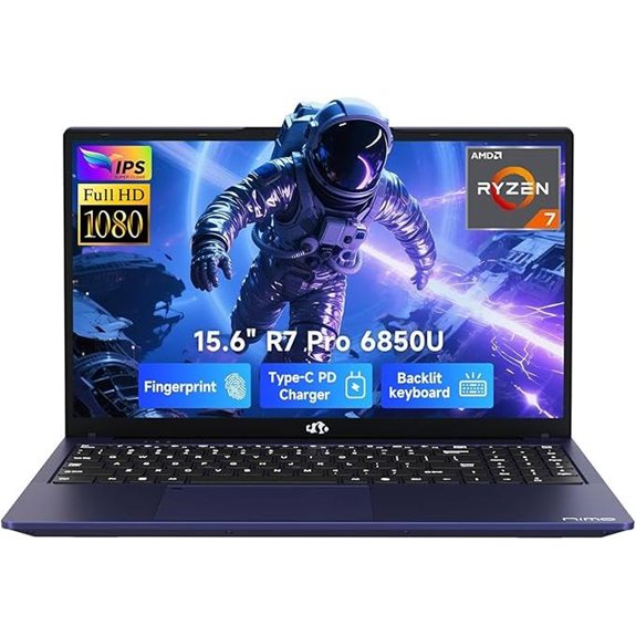 NIMO 15.6 FHD Gaming Laptop with Ryzen 7