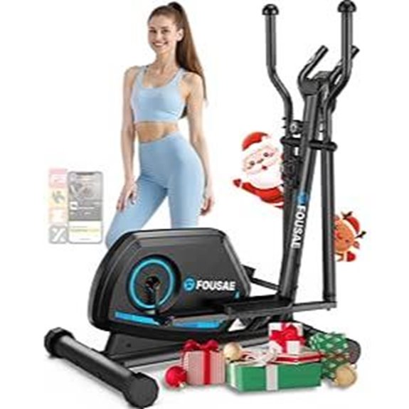 Elliptical Exercise Machine with 16-Level Resistance