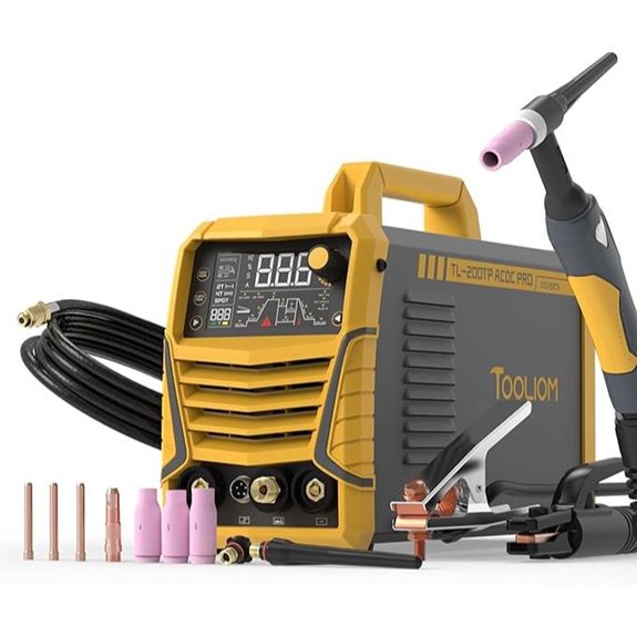 TOOLIOM 200A AC/DC TIG Welder with Pulse