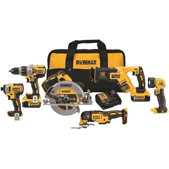 DEWALT 20V MAX Power Tools Set (6-Tool Combo)