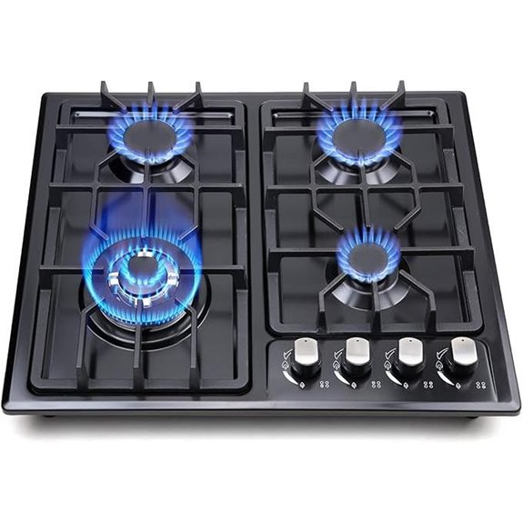 FORIMO 22-Inch Gas Cooktop with 4 Burners