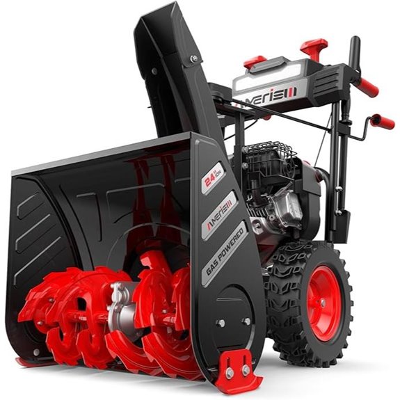 24-Inch Gas Self-Propelled Snow Blower with Electric Start