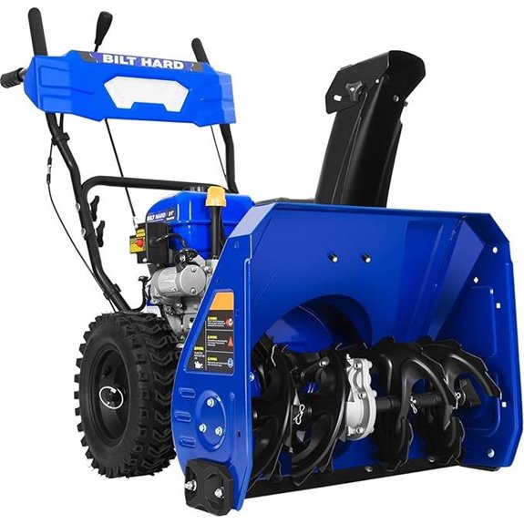 BILT HARD 24-Inch Gas Snow Blower with Electric Start