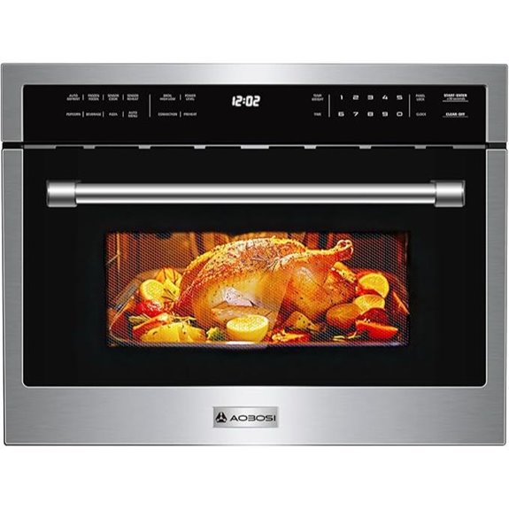 AAOBOSI 24-Inch Built-In Microwave with Air Fryer