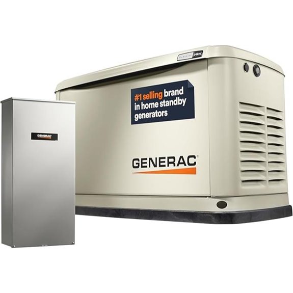 Generac 24kW Home Standby Generator with Transfer Switch