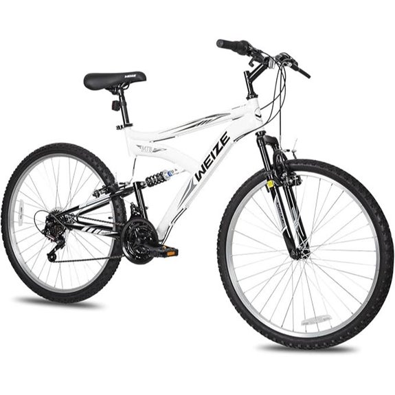 WEIZE Mountain Bike 26/27.5 Inch 18-Speed Suspension