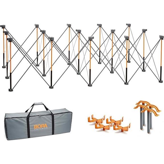 BORA 30in Folding Work Table with Storage Bag