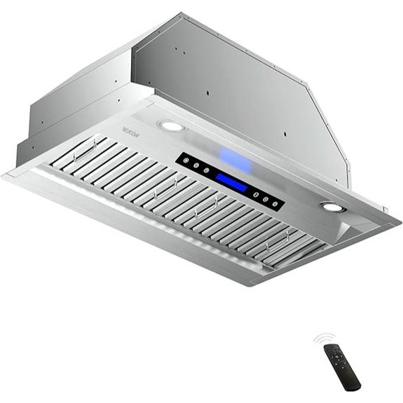 EKON NAB02 36 900 CFM Range Hood Insert