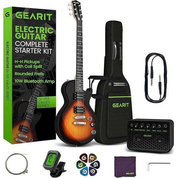 GEARit 39-Inch Electric Guitar Bundle with Accessories