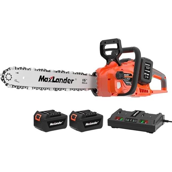 MAXLANDER 40V Cordless Brushless Chainsaw with Battery