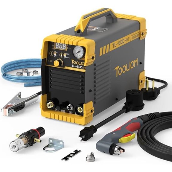 TOOLIOM 50A Plasma Cutter Dual Voltage 1/2 Cut