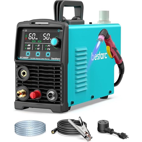Bestarc Plasma Cutter 50A with Pilot Arc and Dual Voltage