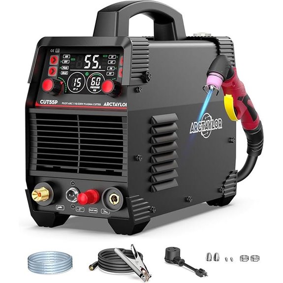 55Amps Plasma Cutter with Digital Display