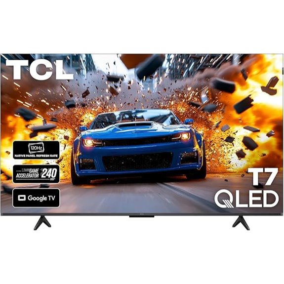 TCL 55-Inch T7 Series 4K QLED HDR Smart TV