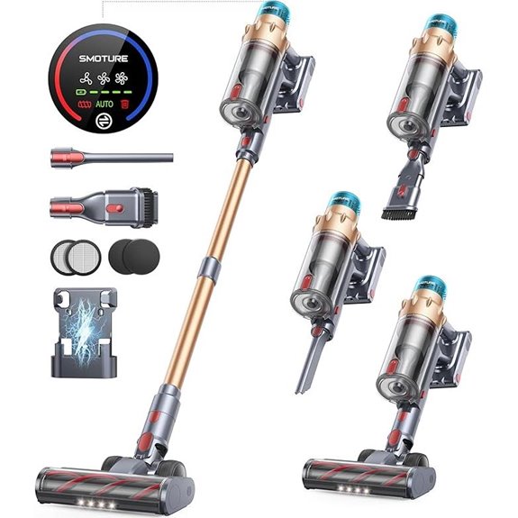 Cordless Vacuum Cleaner 600W 50KPA Handheld & Stick
