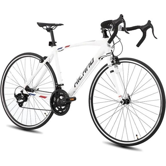 HILAND 700C Road Bike with 14-Speed Aluminum Frame