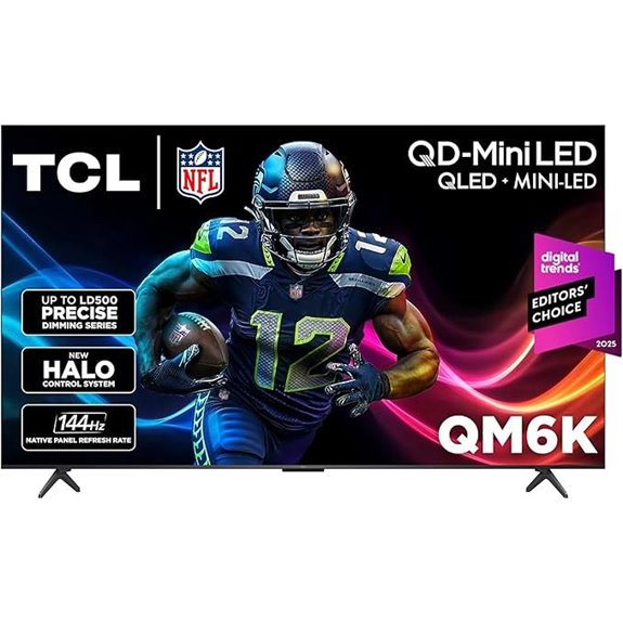TCL 75 QM6K Mini LED QLED 4K HDR TV