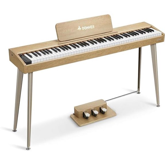 Donner OURA DDP-60 88-Key Digital Piano with Pedals