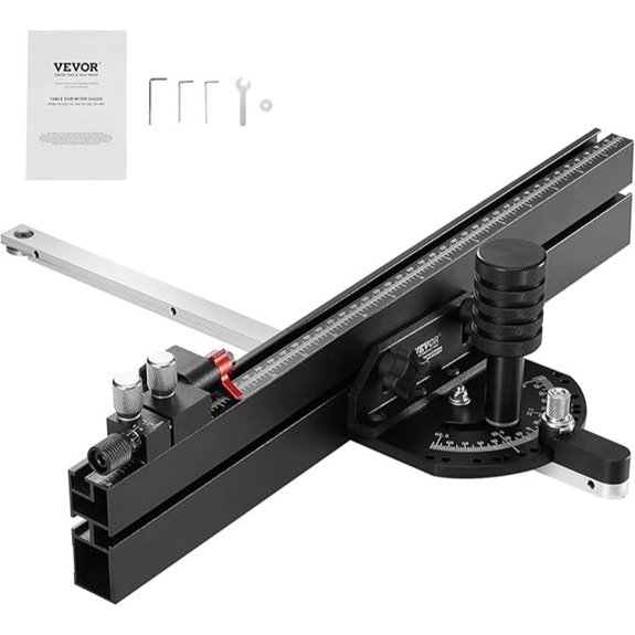 VEVOR Miter Gauge for Woodworking Adjustable Aluminum