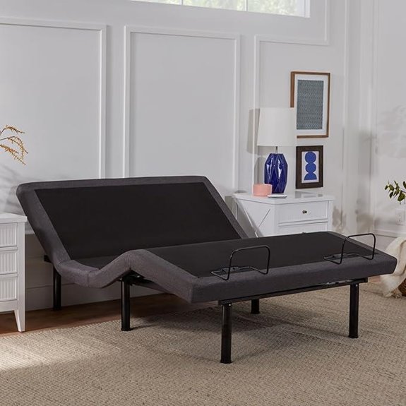 LUCID L300 Adjustable Bed Frame with Remote