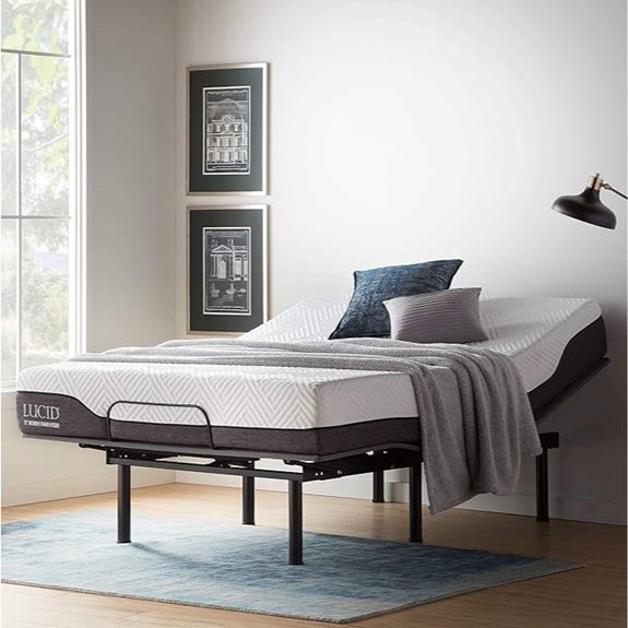 Lucid L150 Adjustable Bed Frame with Remote