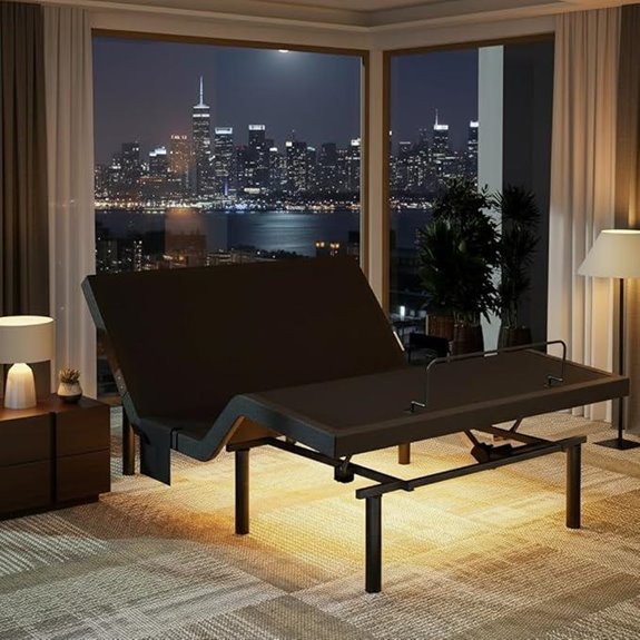 Marsail Adjustable Bed Frame with Remote & USB Ports