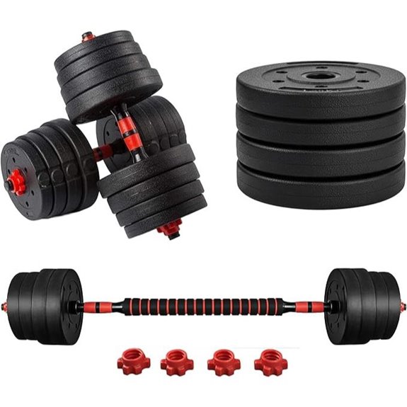 Adjustable Dumbbell Set for Home Gym
