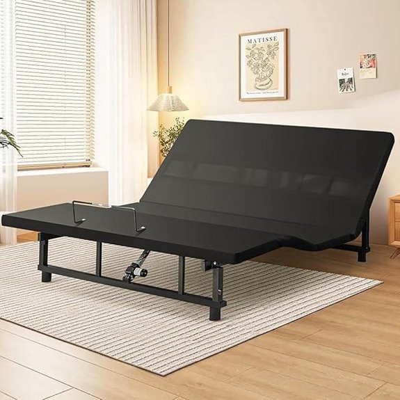 King Adjustable Bed Frame with Wireless Remote