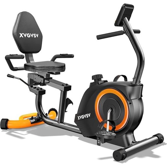 Recumbent Exercise Bike with 16 Resistance Levels