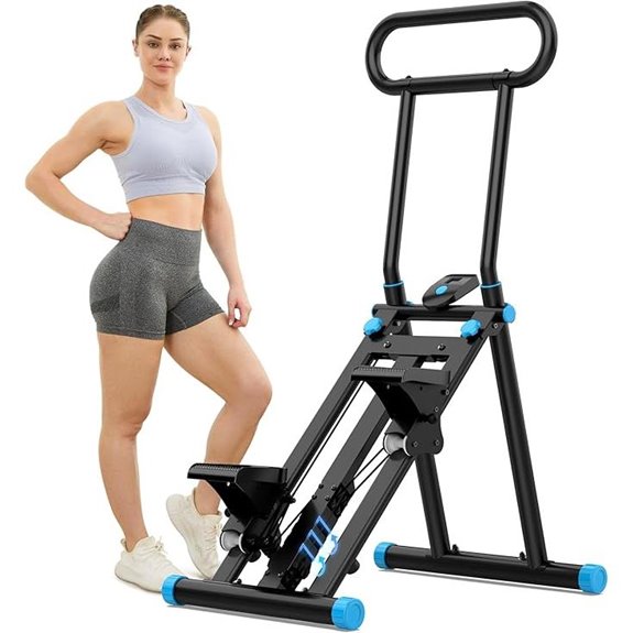 HXD-ERGO Adjustable Resistance Stair Stepper Cardio Machine