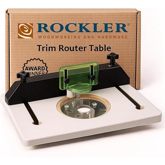 Rockler Adjustable Router Table with Acrylic Base