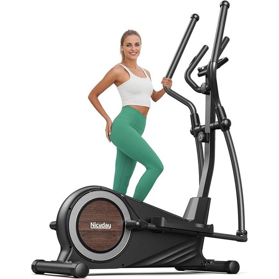 Niceday Elliptical Machine with Adjustable Stride & Resistance