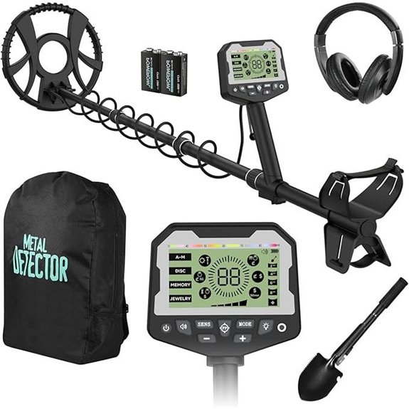 Metal Detector for Adults with LCD and Adjustable Length