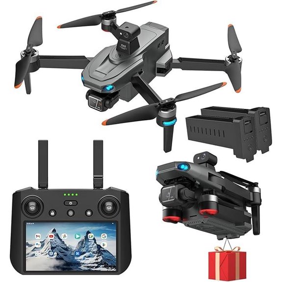 NewUpgraded Touch Screen Drone with Camera and GPS