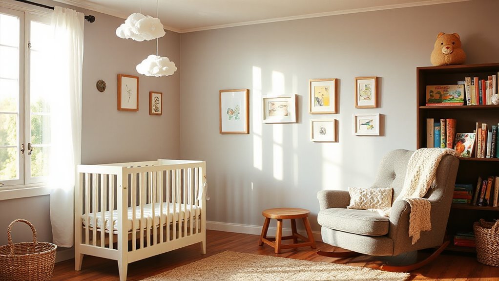 affordable diy baby nursery