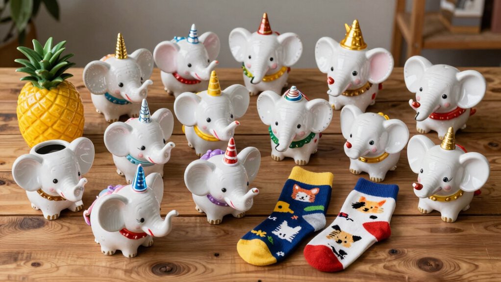 affordable surprising white elephant