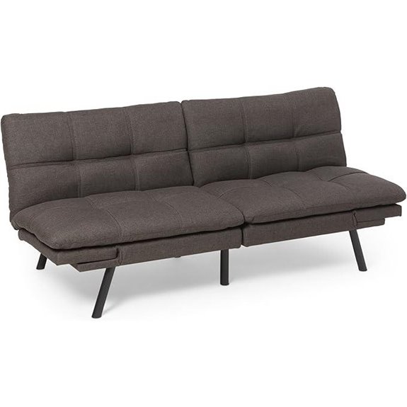 Amazon Basics Convertible Futon Sofa Bed