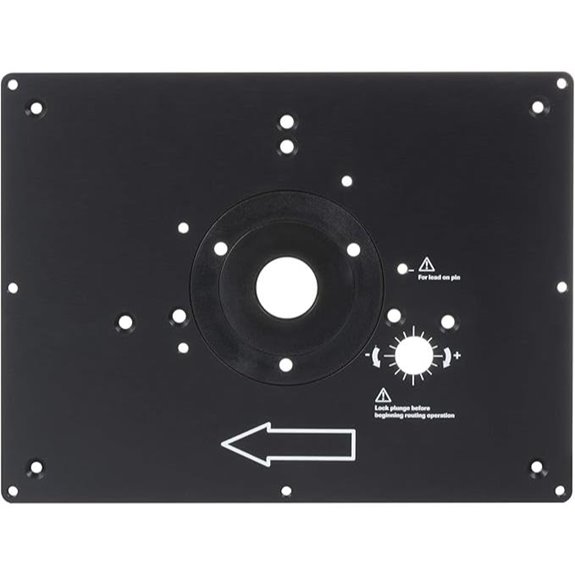 Trend Router Table Insert Plate Aluminum Custom Fit