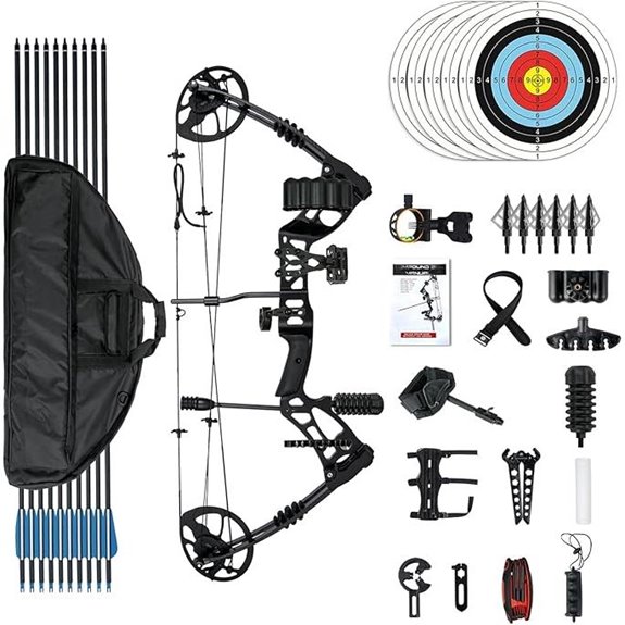 Compound Bow & Arrow Set with Accessories