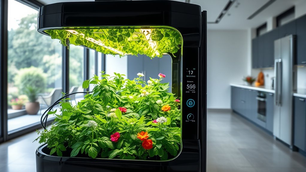 automated indoor plant care