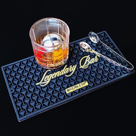 NobleSip Bar Mat 6x12 Inch for Bars