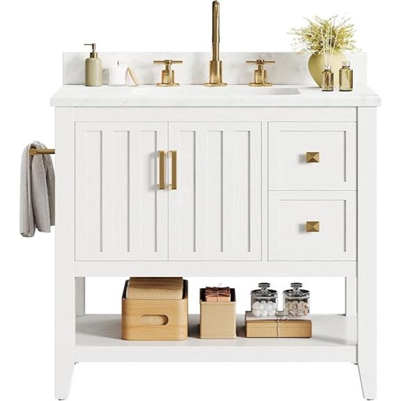 IRONCK 30 Bathroom Vanity with Sink and Storage