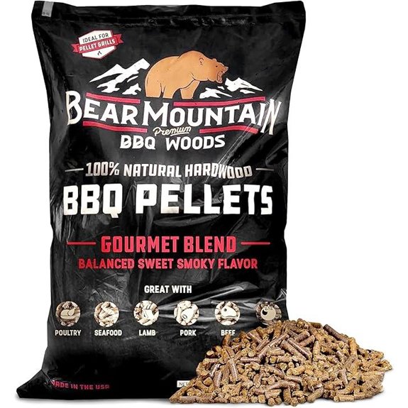 Bear Mountain Natural Gourmet Wood Pellets 20 Lbs