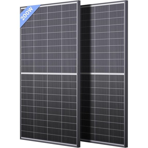 16BB 400W Bifacial Solar Panels (2 Pack)