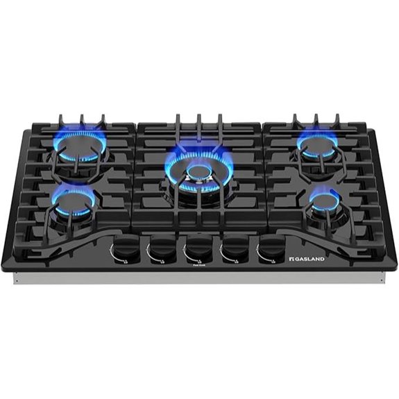 GASLAND 30 5-Burner Gas Cooktop Black