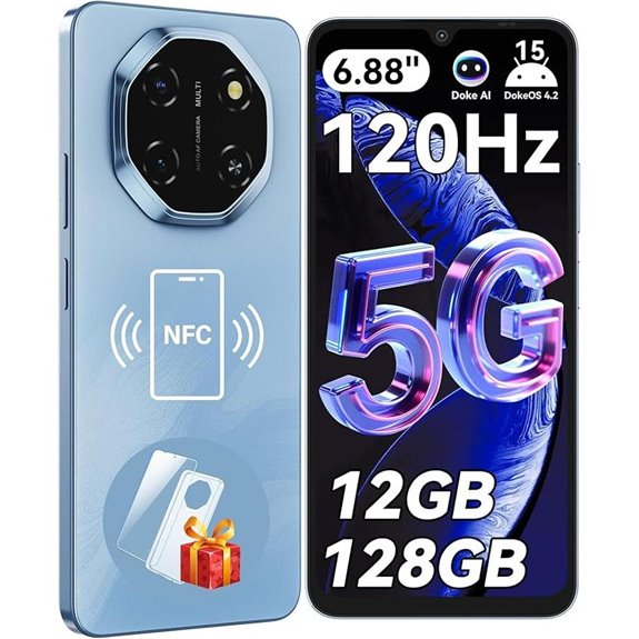 Blackview Shark 6 5G Smartphone with 6.88 Display