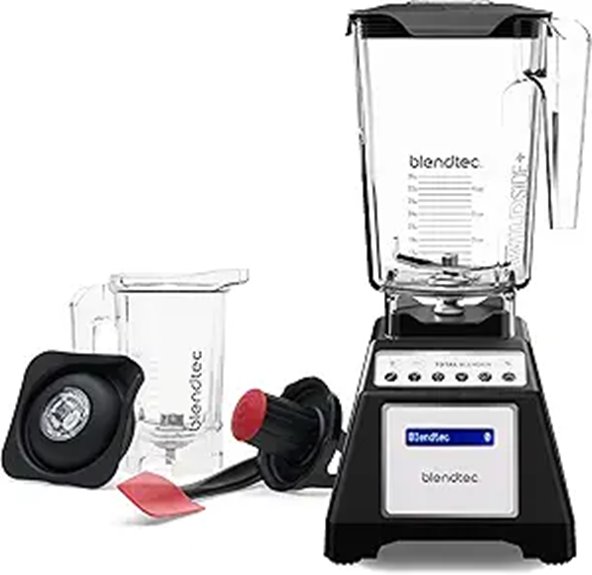 Blendtec Total Classic Blender with 90 oz and 24 oz Jars