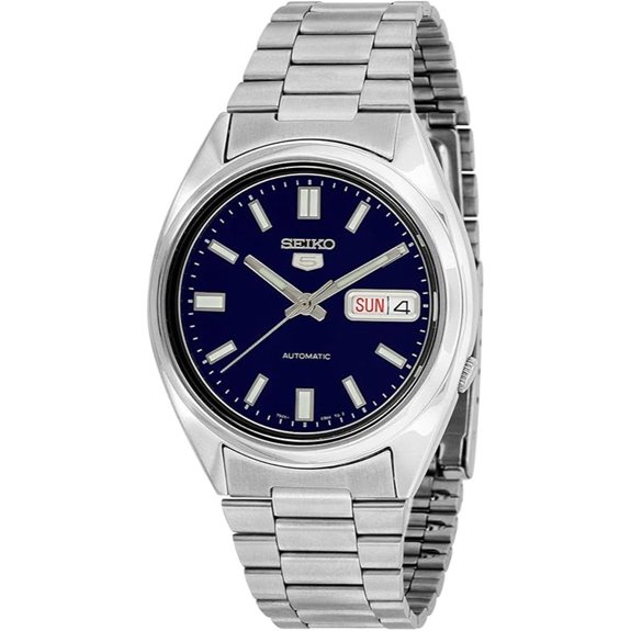 SEIKO 5 Automatic Blue Dial Stainless Steel Men's Watch SNXS77