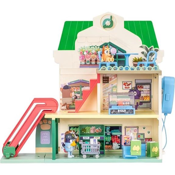 Bluey & Bingo Grocery Store Playset with Sounds